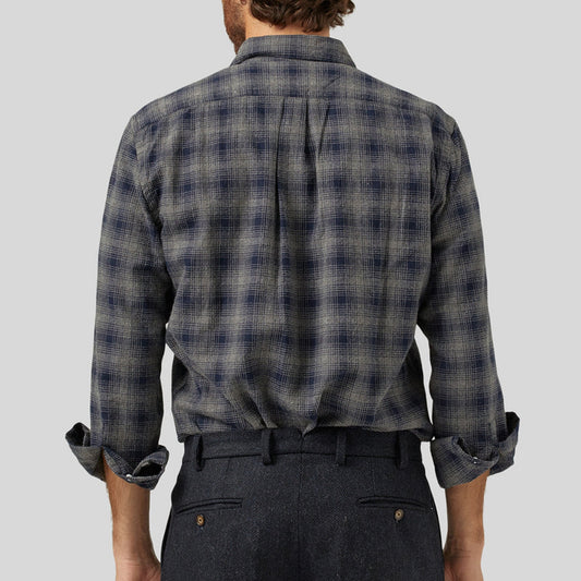 - Trinity Check Shirt - Blue