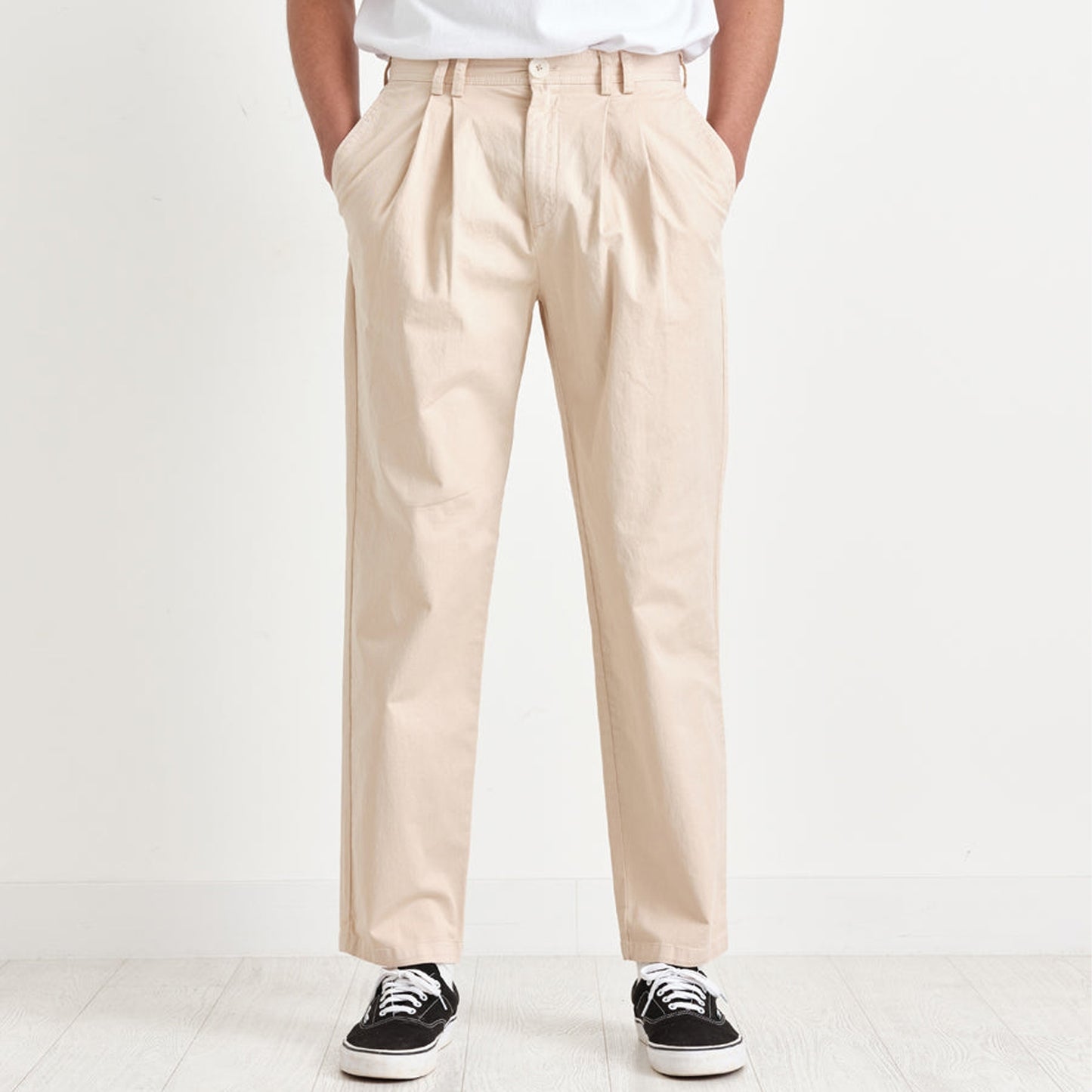 - Antill Pleat Trouser - Sand