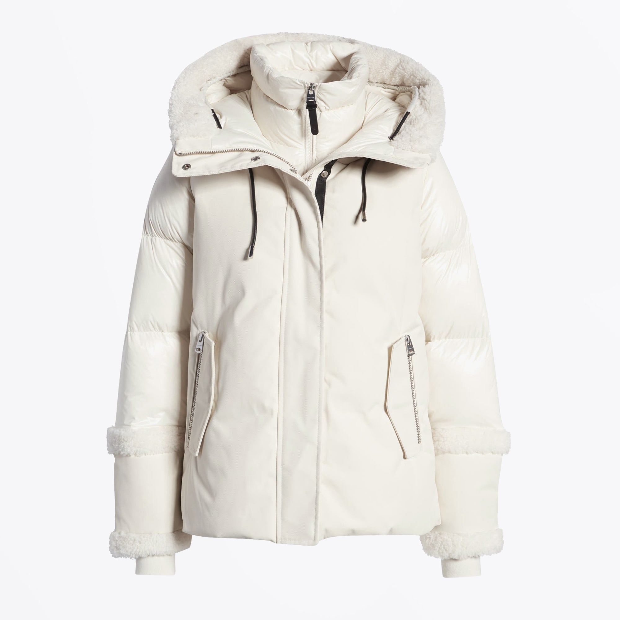Mackage - - Cyrah Medium Down Jacket - Cream – MR & MRS STITCH.COM