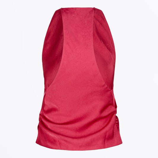 - Marion Sleeveless Top - Persian Red
