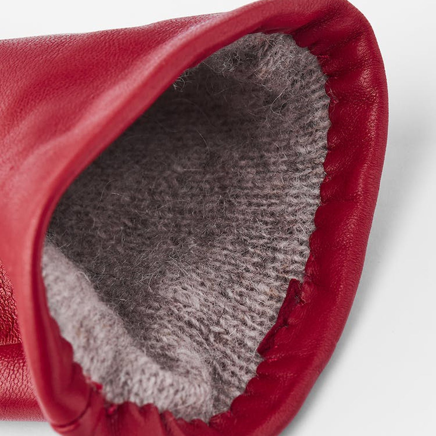 - Elisabeth - Leather Glove - Red