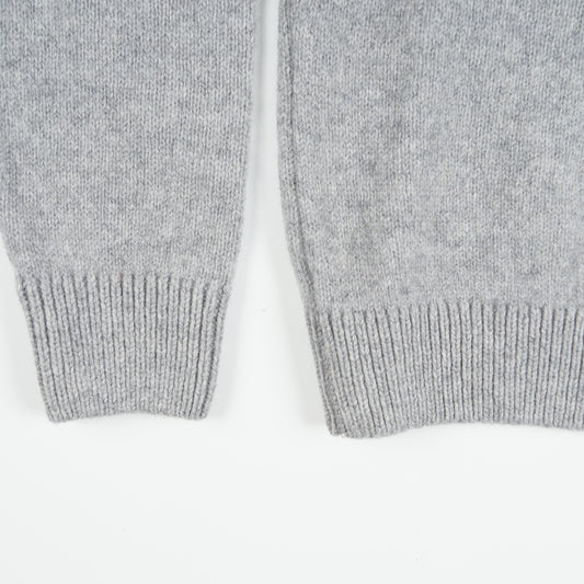 - Classic Merino Crew - Heather Grey