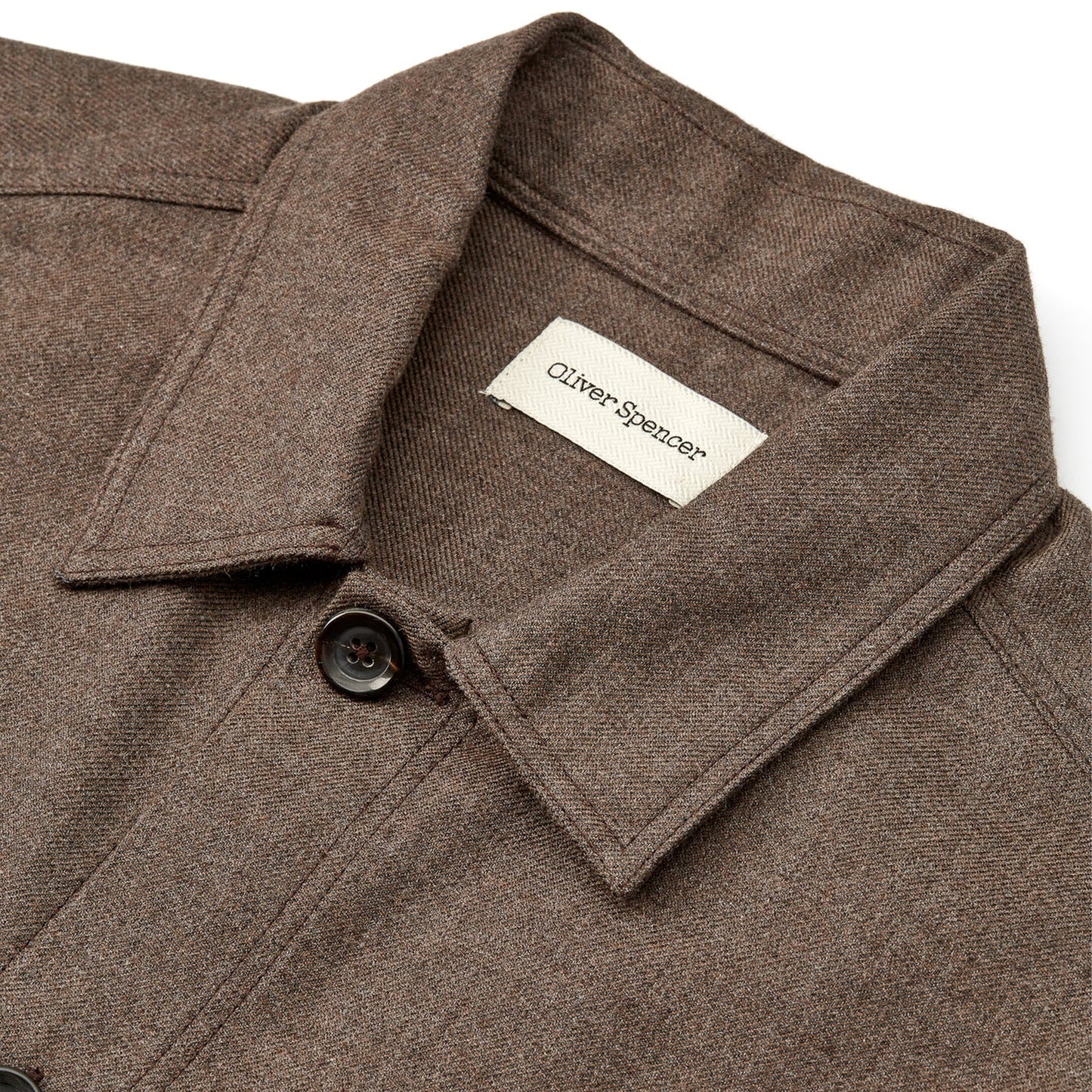 - Elvin Avery Overshirt - Chestnut Brown