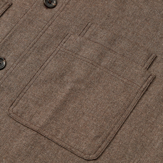 - Elvin Avery Overshirt - Chestnut Brown