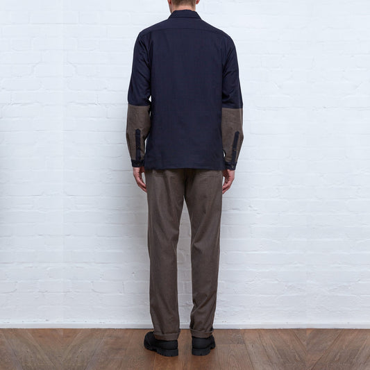 - Elvin Avery Overshirt - Navy