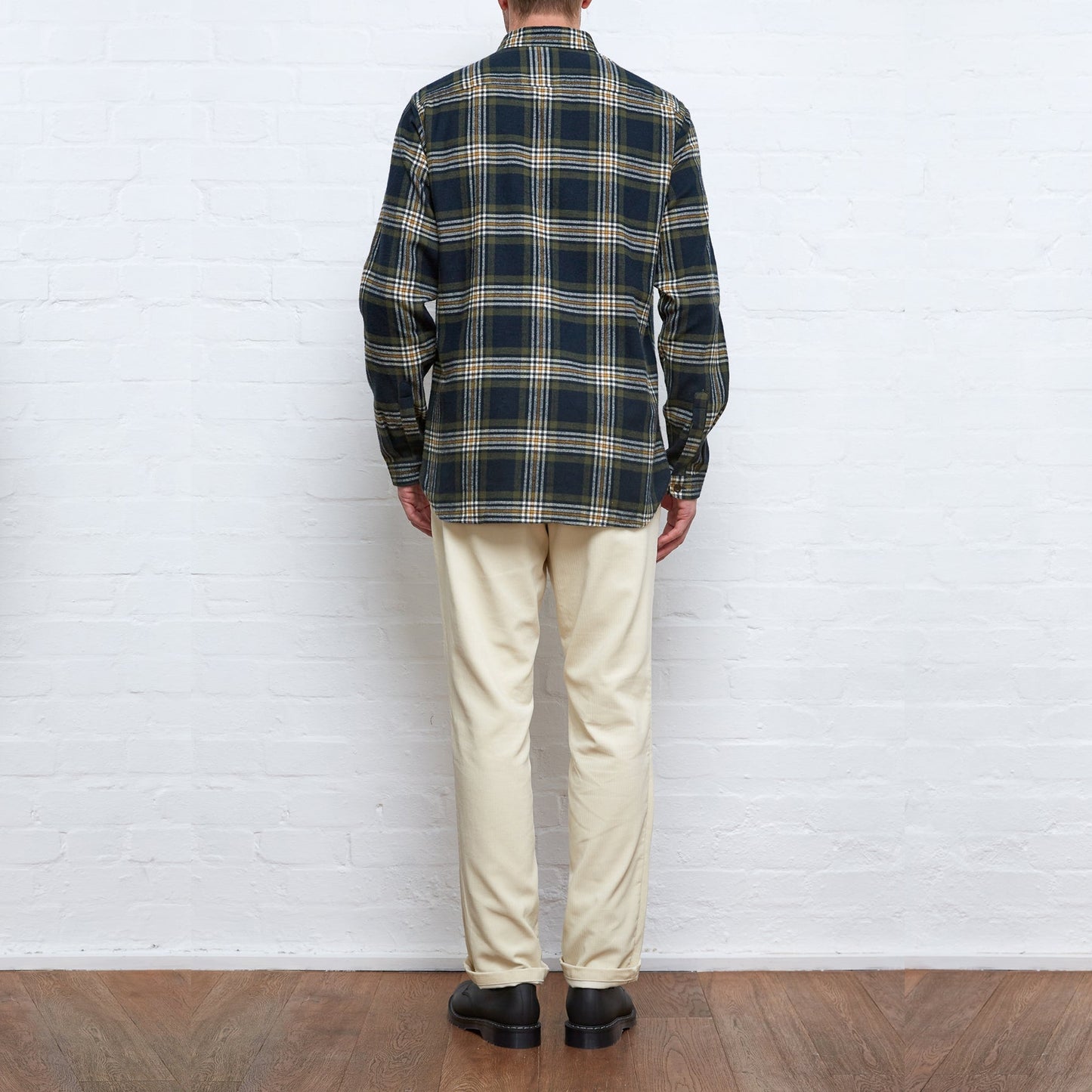 - Devon Brook Shirt - Navy/Green