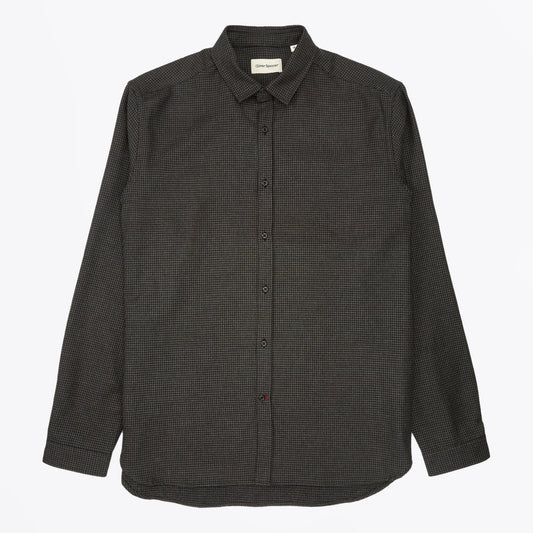 - Dever Clerkenwell Tab Shirt - Charcoal