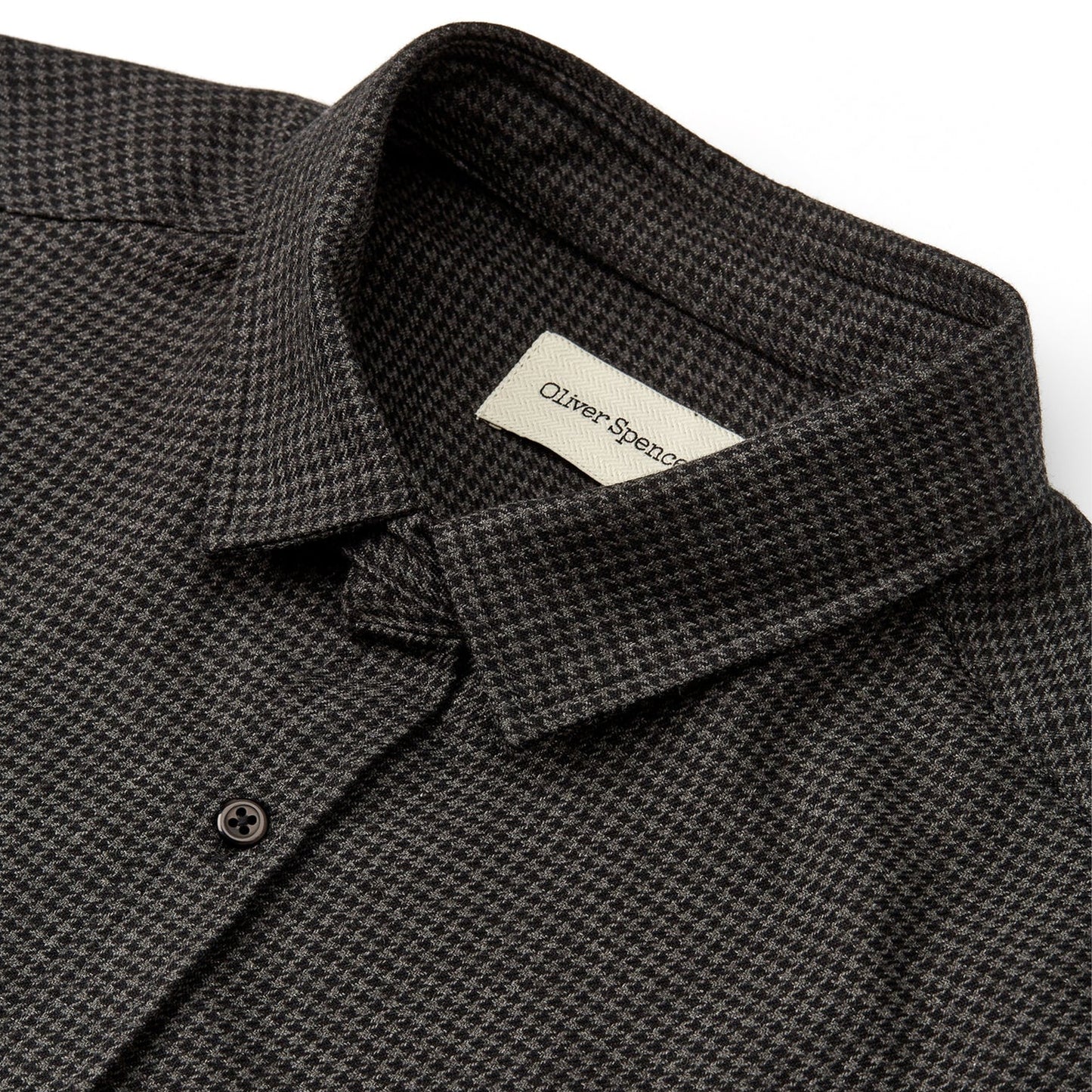 - Dever Clerkenwell Tab Shirt - Charcoal