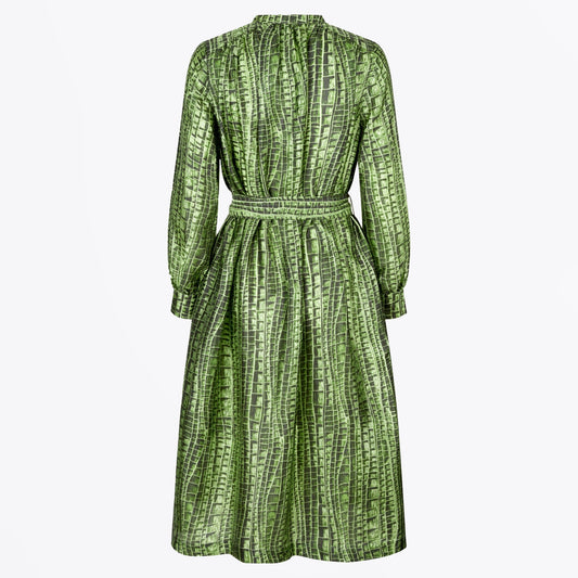 - Aradin Dress - Green Reptile