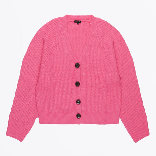 Josie Knitted Cardigan - Malibu Pink