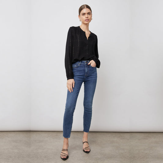 - Eloise Shirt - Ebony Tinsel