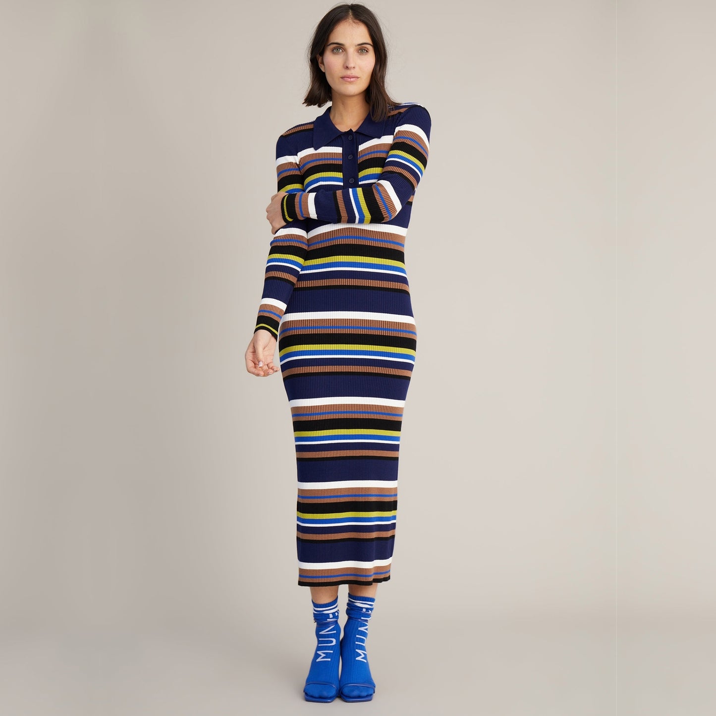 - Dapper Dress - Navy