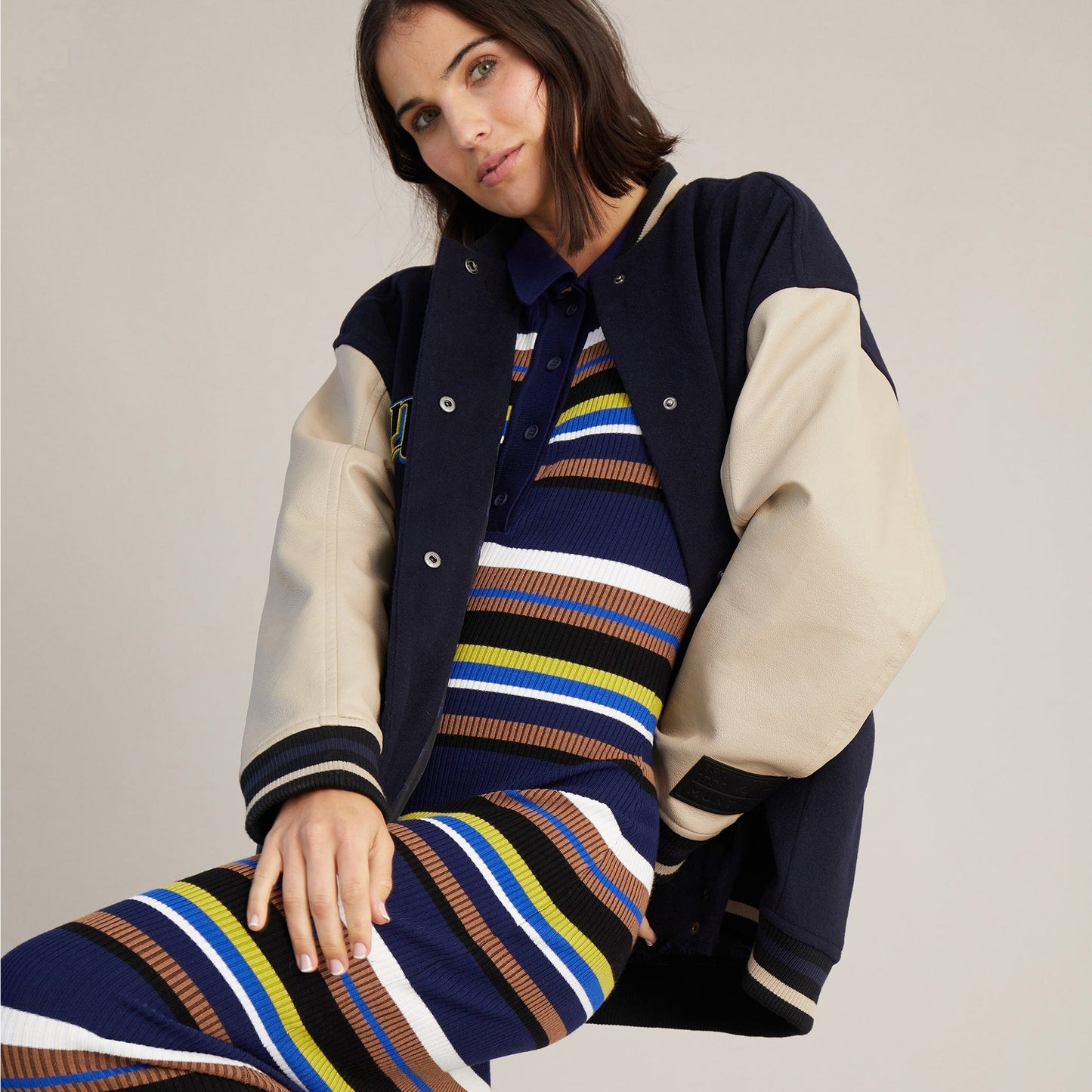 - Dapper Dress - Navy