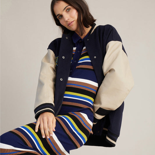 - Dapper Dress - Navy