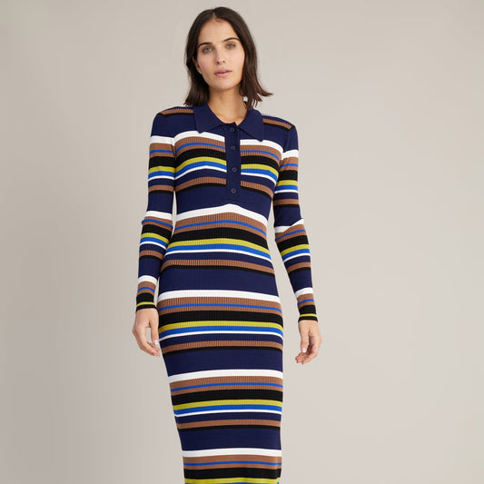 - Dapper Dress - Navy