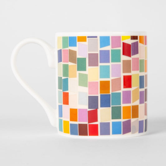 - 'Tiles' Bone China Mug - Multi