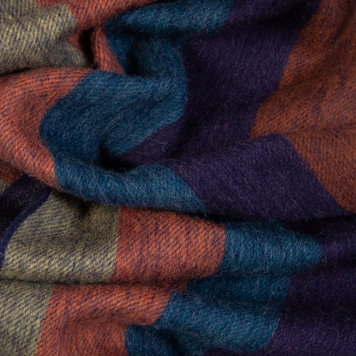 - 'Artist Stripe' Muted Scarf - Multi