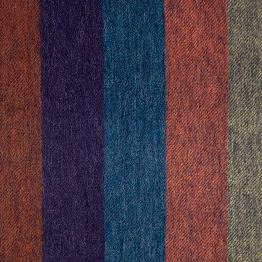 - 'Artist Stripe' Muted Scarf - Multi