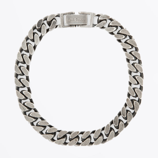Paul Smith - - Filed Curb Bracelet - Silver – MR & MRS STITCH.COM