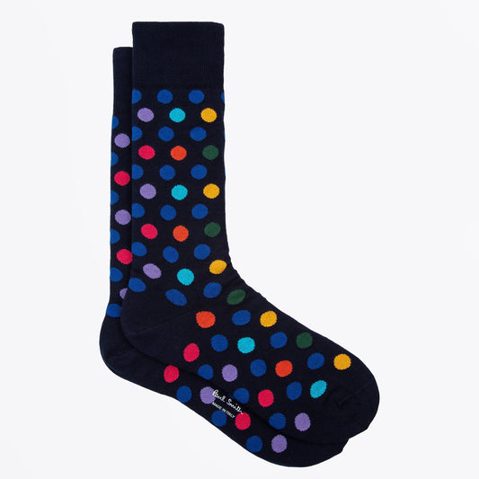 - Aegon Spot Socks - Navy