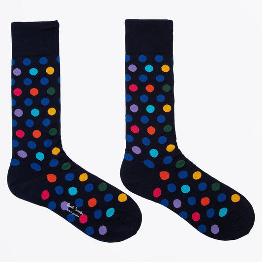 - Aegon Spot Socks - Navy