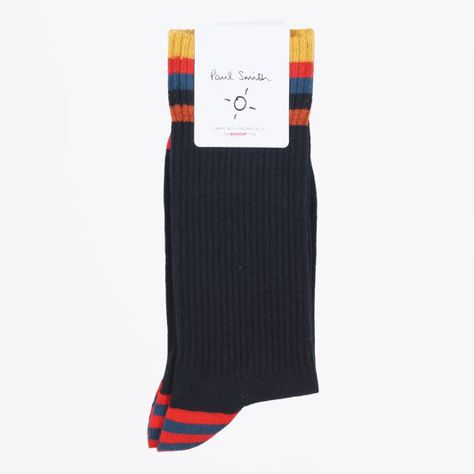 - Aldo Stripe Socks - Navy