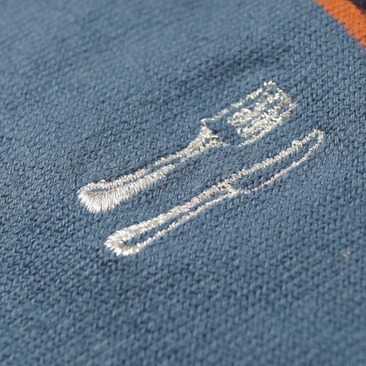 - Archie Cutlery Socks - Petrol