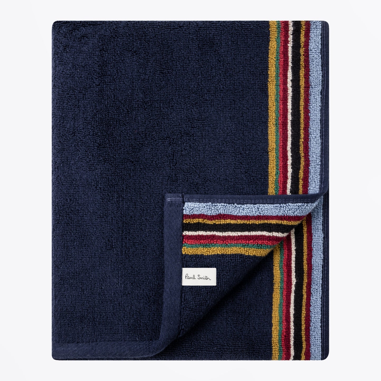 - Stripe Edge 3X Towel Set - Navy