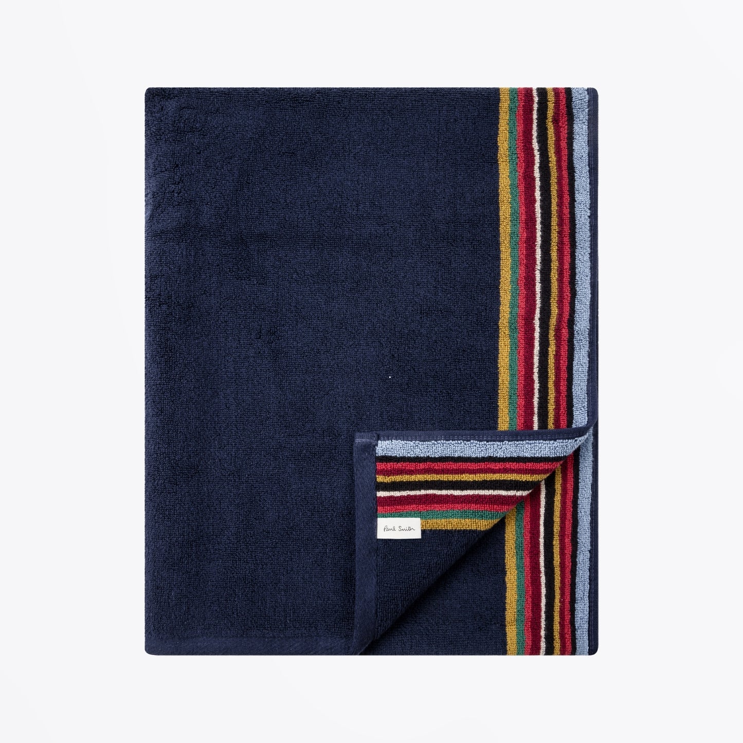 - Stripe Edge 3X Towel Set - Navy