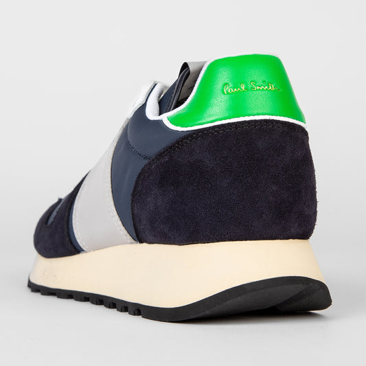 - Eighties Suede Trainers - Navy