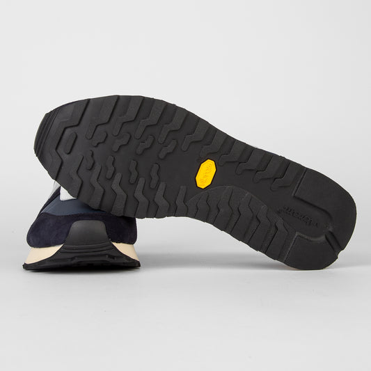 - Eighties Suede Trainers - Navy