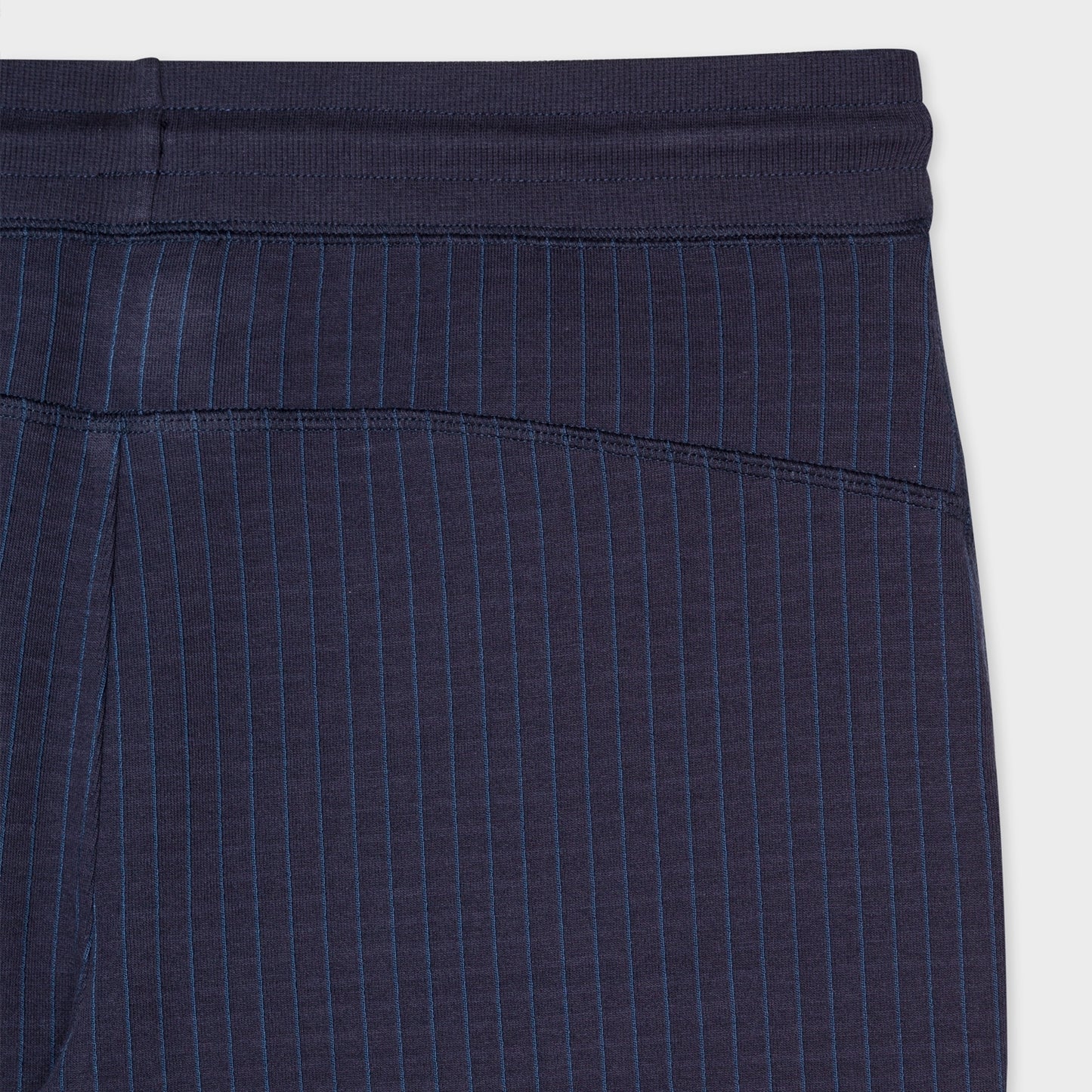 - Interlock Stripe Shirt - Navy