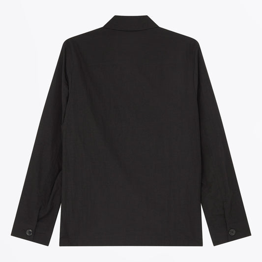 - Cropped Field Jacket - Black