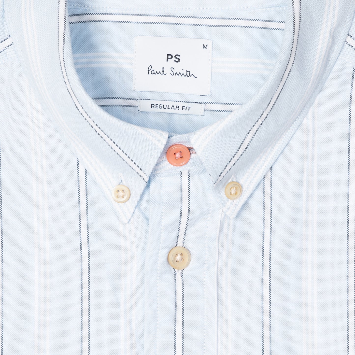 - Zebra Stripe Regular Fit Shirt - Blue