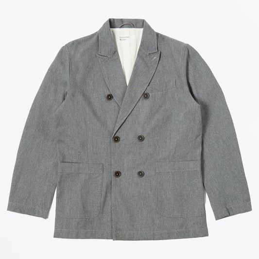 Japanese Twill Manor Jacket - Charcoal