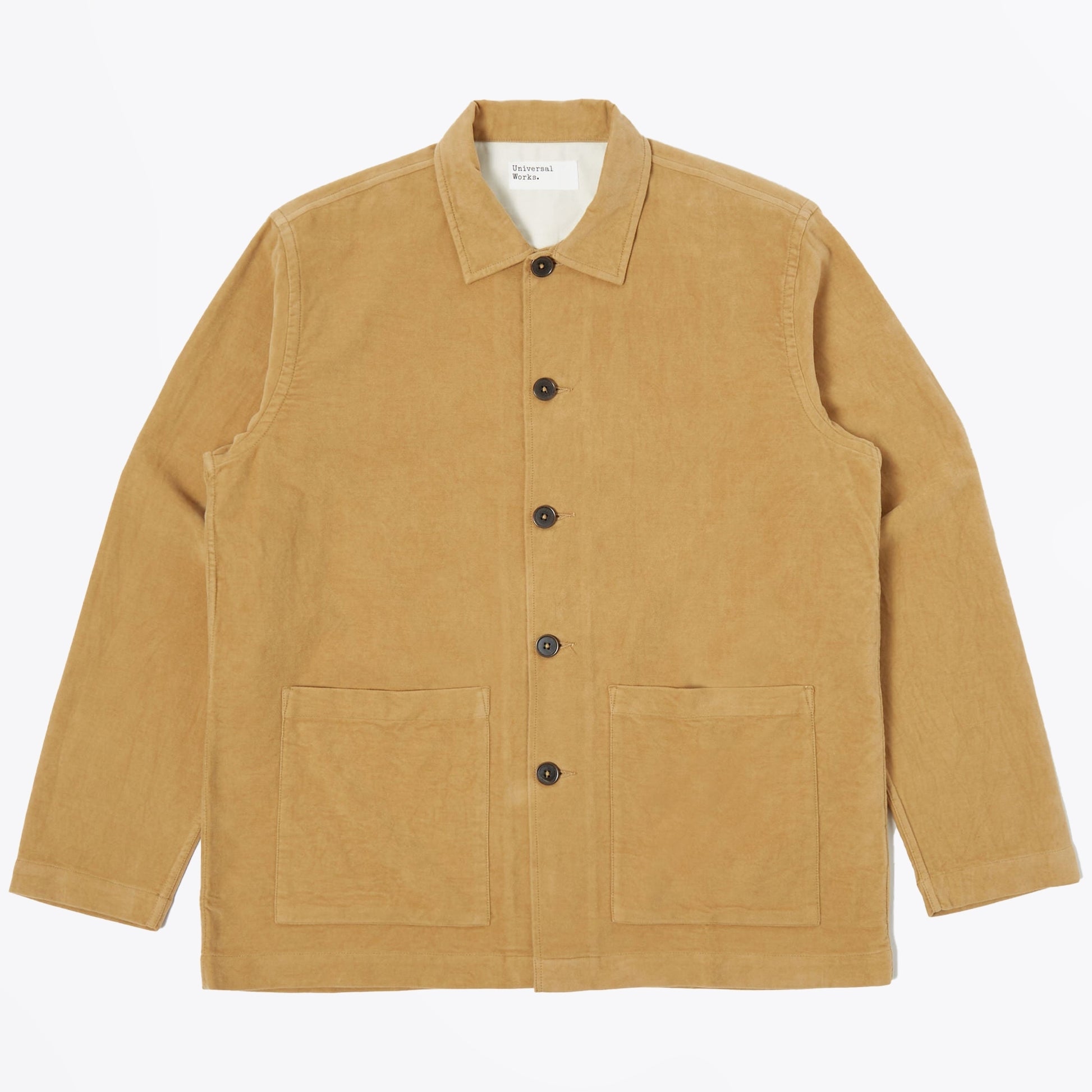 Universal Lightweight Moleskin Easy Overshirt - Camel