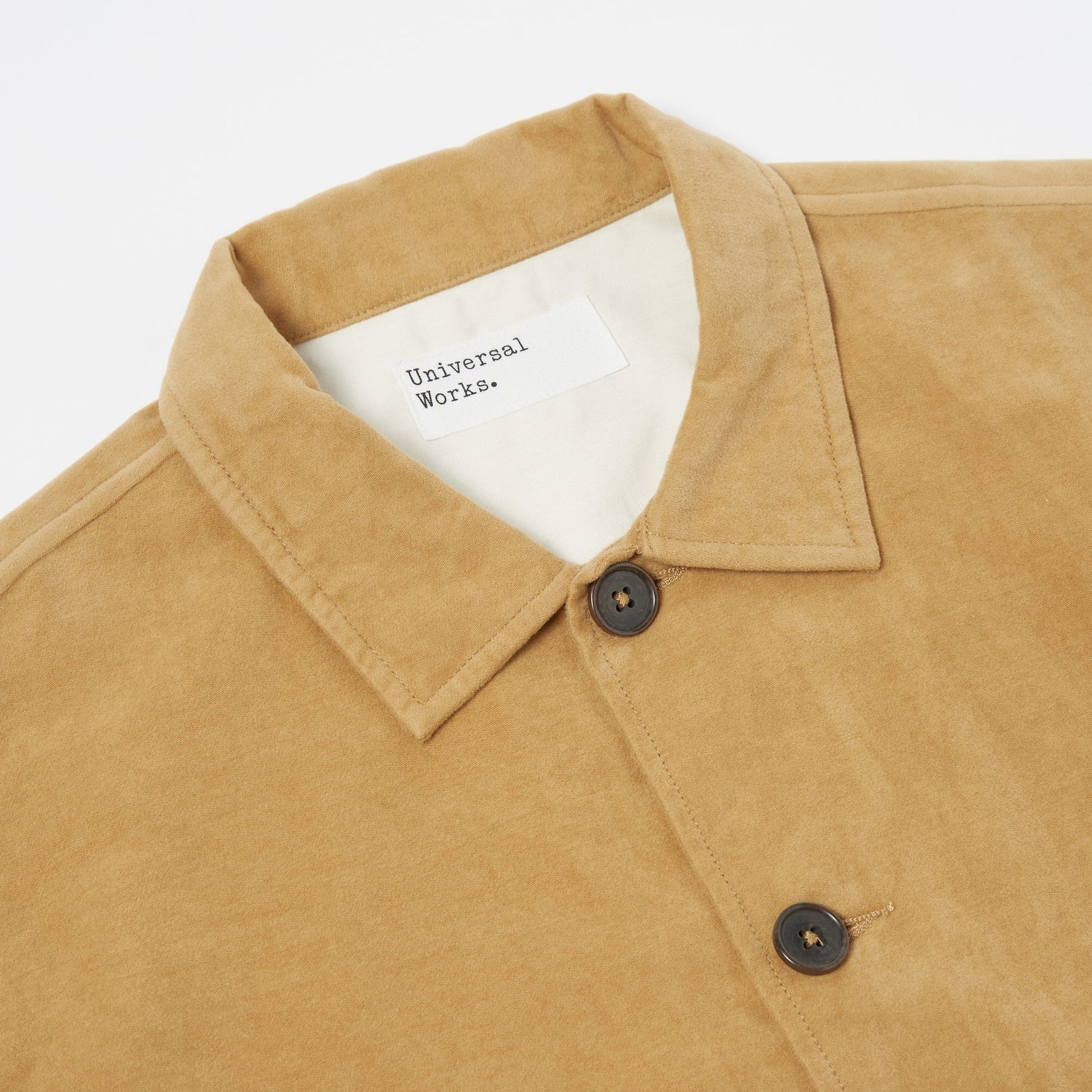 Universal Lightweight Moleskin Easy Overshirt - Camel