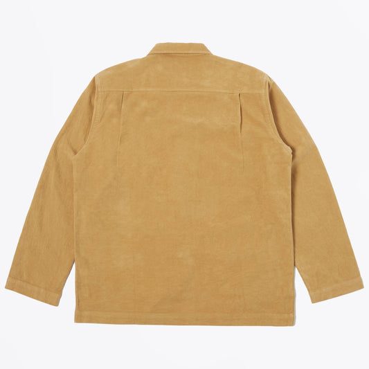 Lightweight Moleskin Easy Overshirt - Camel