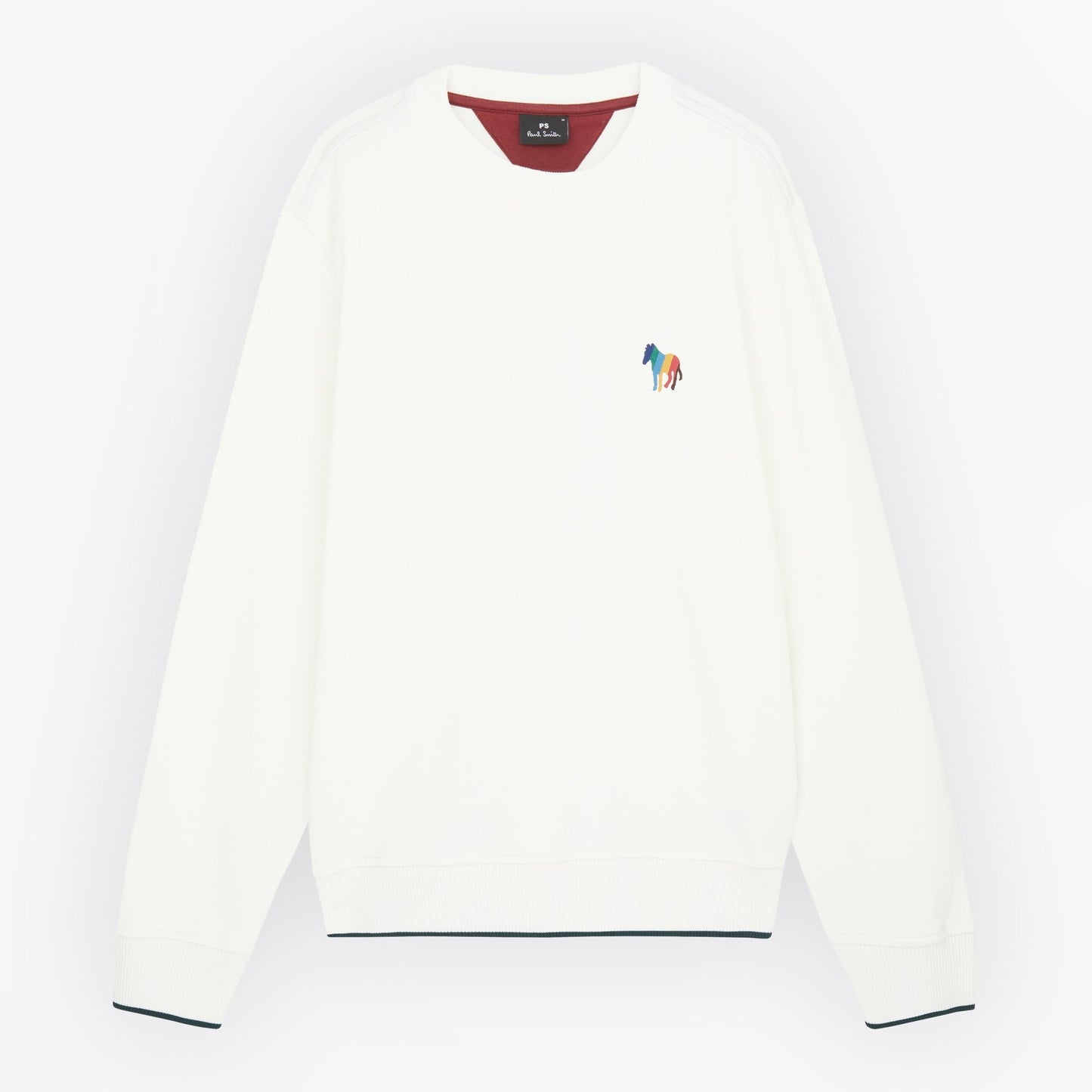 - Zebra Regular Fit Sweater - Off-White