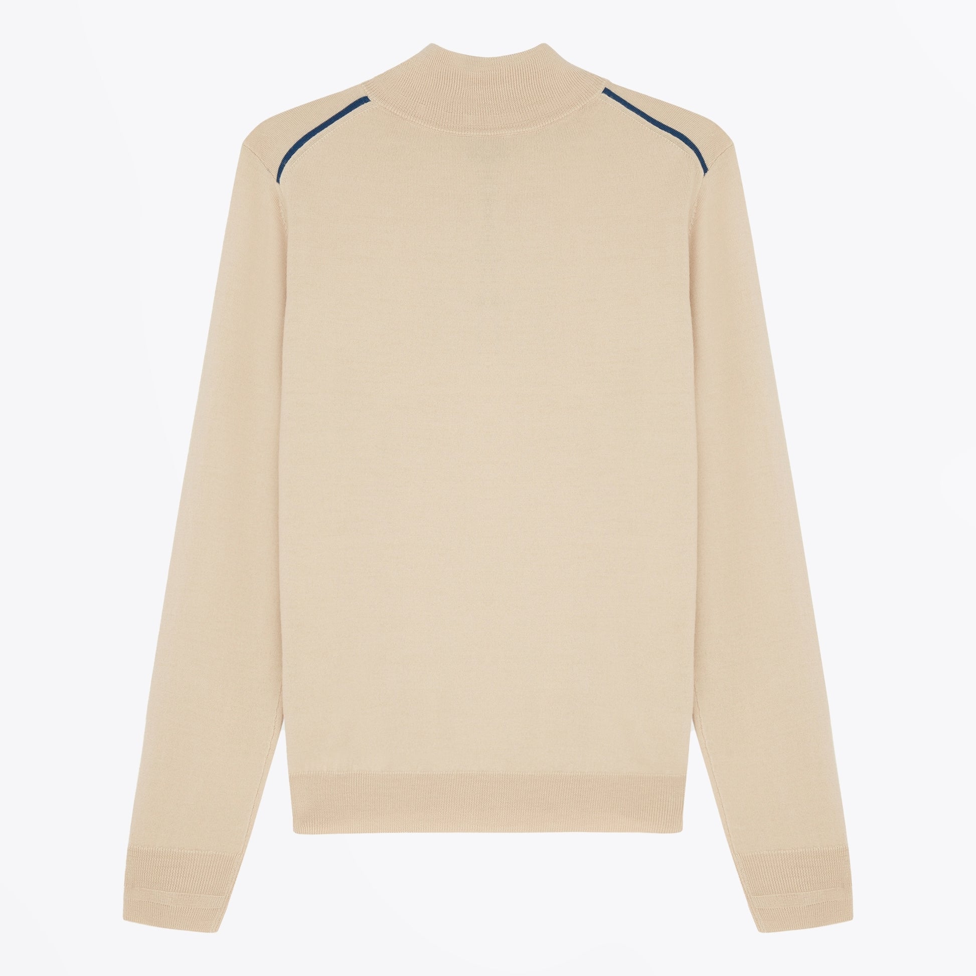 Paul Half Zip Sweater - Beige