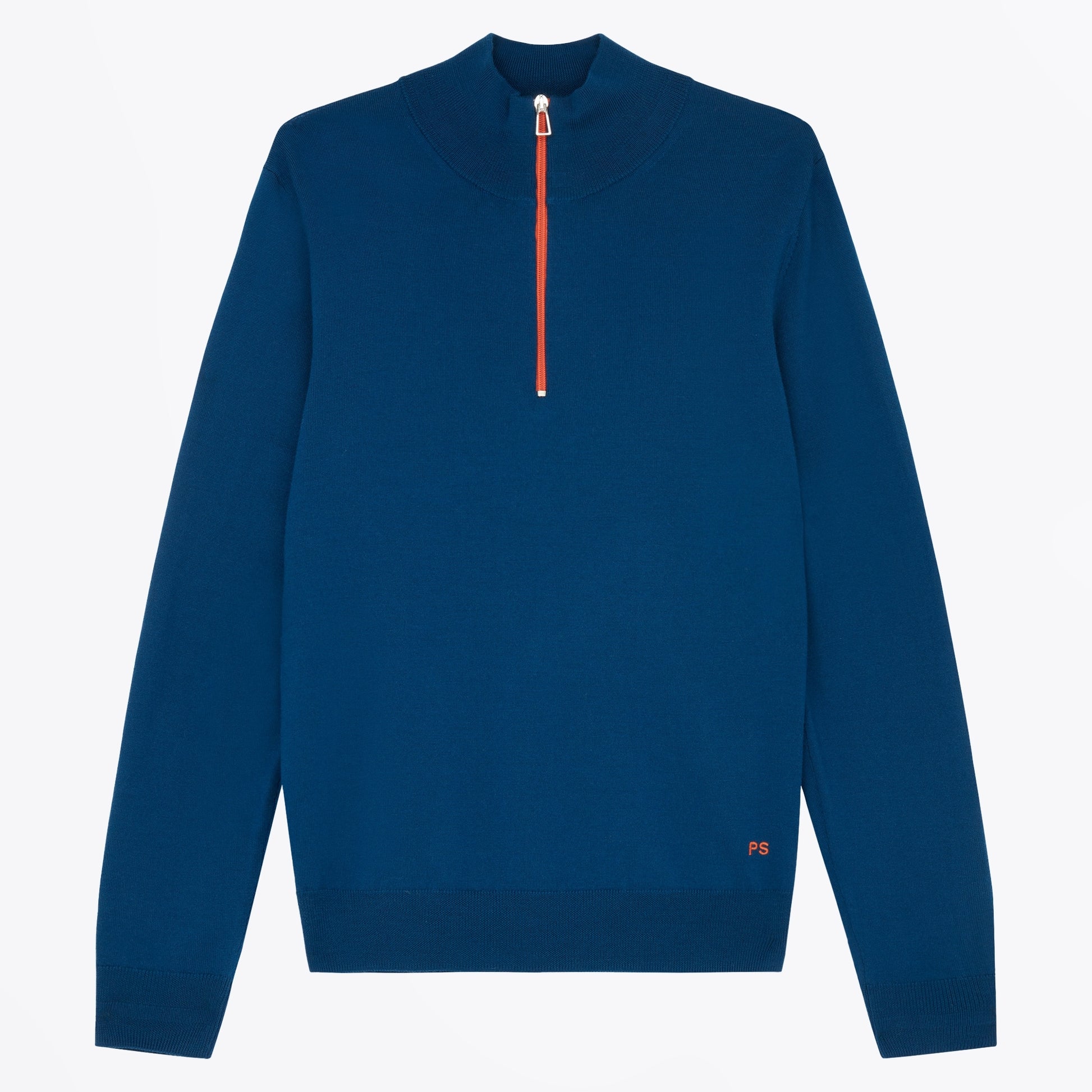 Paul Half Zip Sweater - Indigo