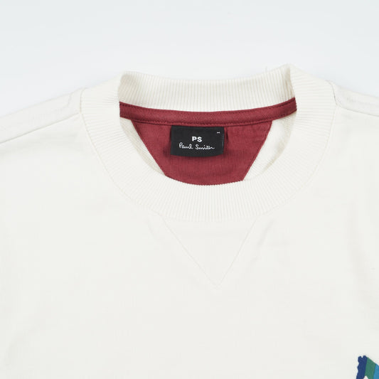 - Zebra Regular Fit Sweater - Off-White