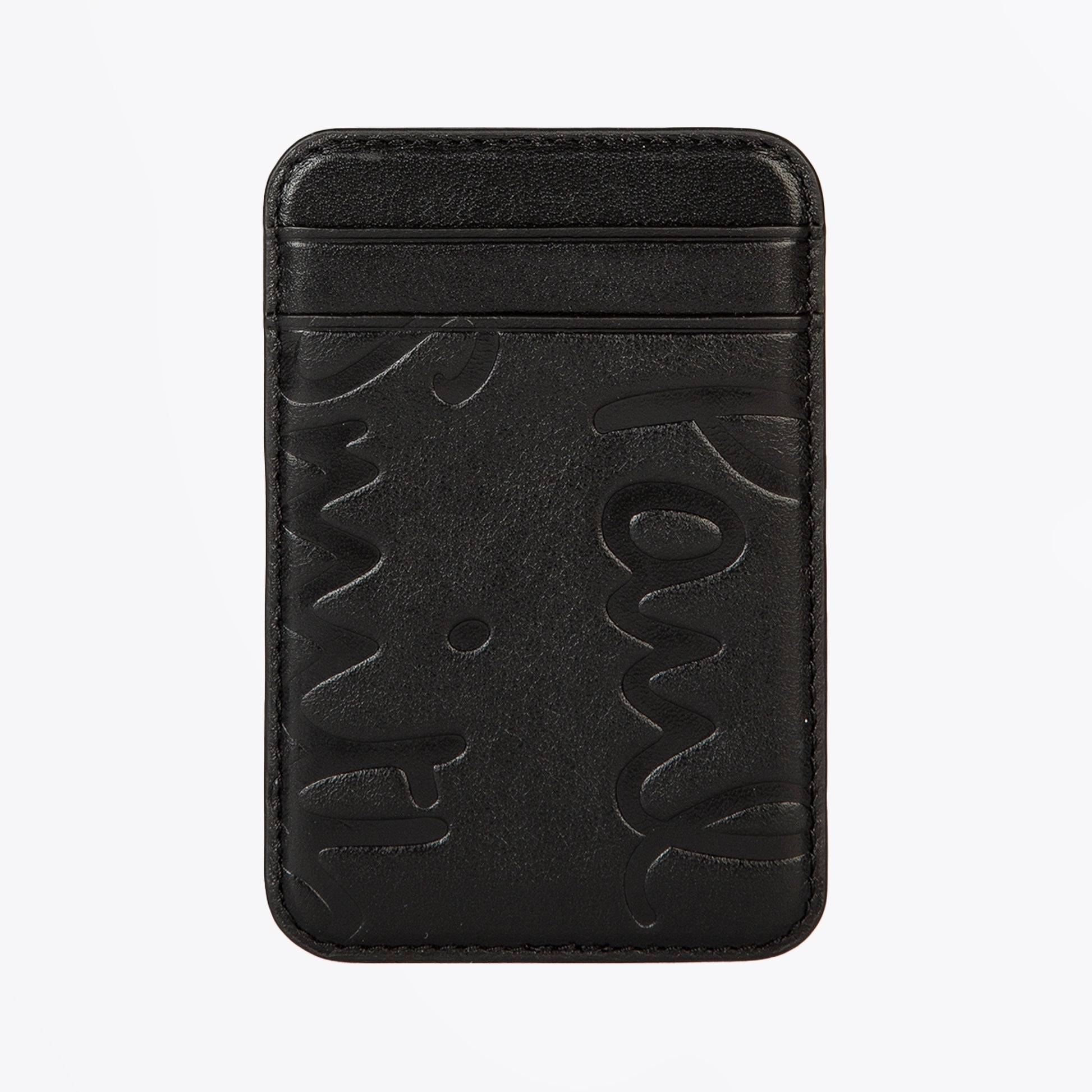 Paul Magnetic Logo Wallet - Black