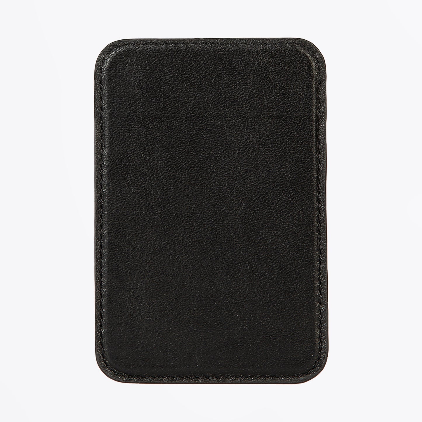Magnetic Logo Wallet - Black
