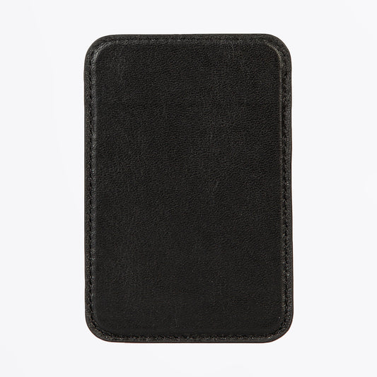 Magnetic Logo Wallet - Black