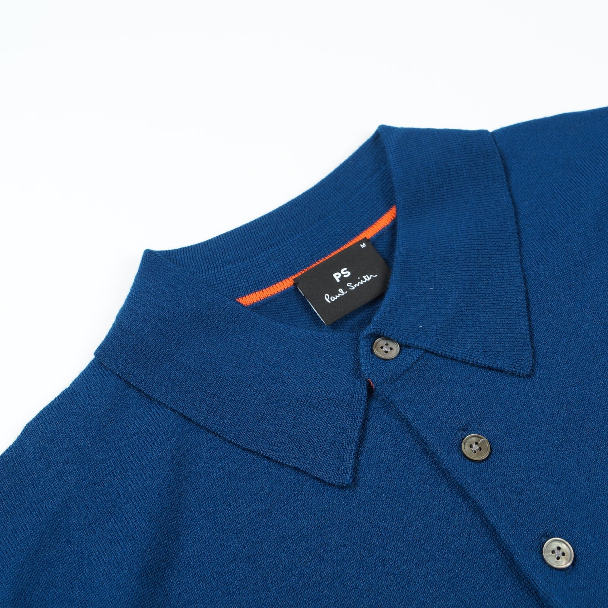 Paul - Knitted Polo Sweater - Indigo