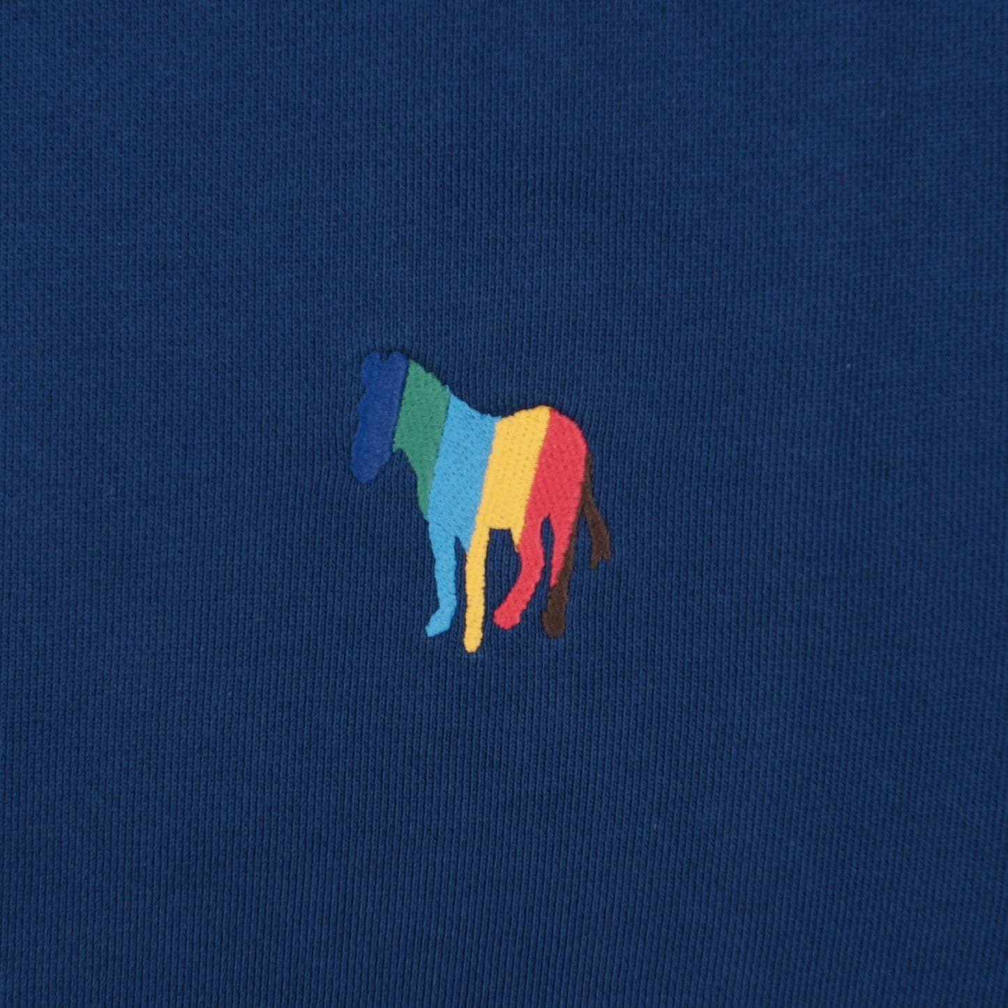 - Zebra Regular Fit Sweater - Cobalt Blue