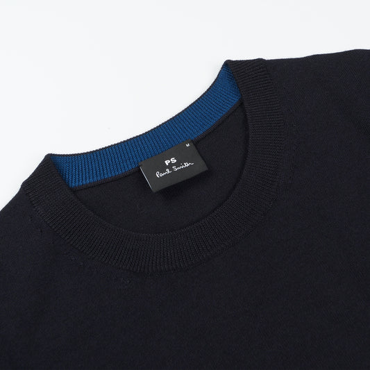 - Crew Neck Sweater - Very Dark Navy