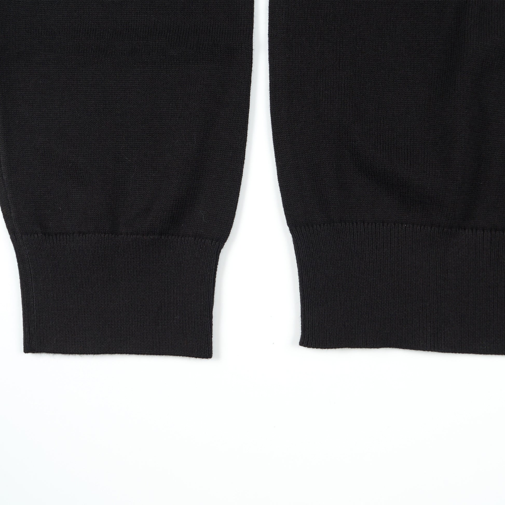 Paul Zebra Badge Crew Neck Sweater - Black