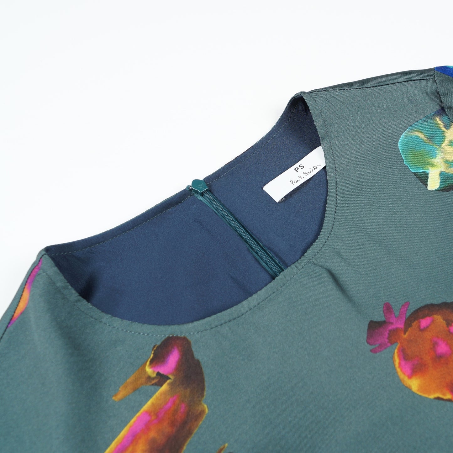 - 'Southdowns' Swing Dress - Teal